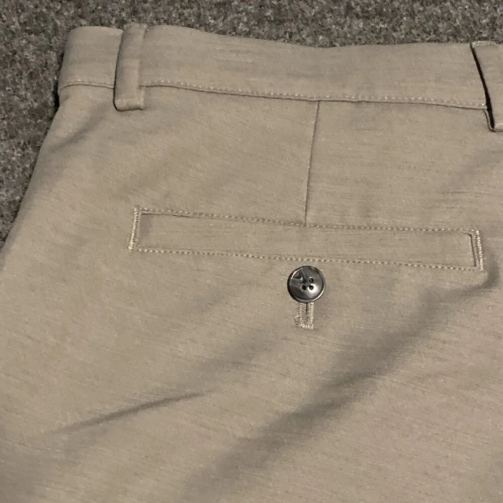 Greg Norman Mens Play Dry Performance Stretch Golf Pants Gray 34x30